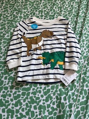 NWT Carters dinosaur shirt 18M